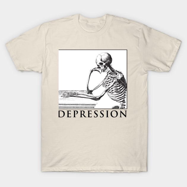 Depression t shirt cheap
